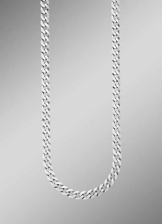 Halsketten - Zeitlose Panzerketten-Garnitur, in Farbe , in Ausführung Armband, 21 cm Ansicht 2