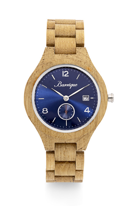 Quartzuhren - Einzigartige Herrenuhr aus Eichenholz, in Farbe  Ansicht 2