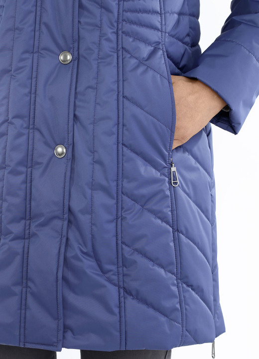 - Funktions-Kurzmantel in 2 Farben, in Größe 036 bis 054, in Farbe LAPISBLAU Ansicht 6