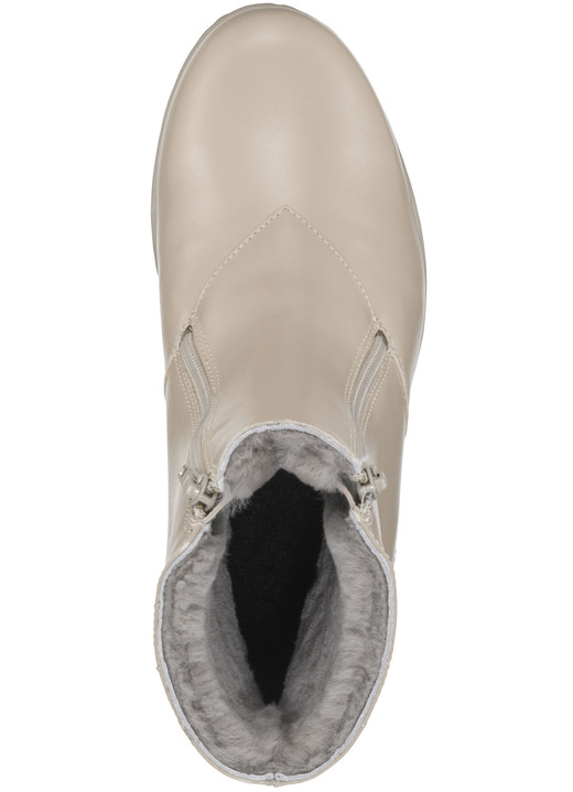 Stiefel & Stiefeletten - ELENA EDEN Stiefelette aus weichem Nappaleder Ansicht 2 Stiefel & Stiefeletten - ELENA EDEN Stiefelette aus weichem Nappaleder, in Größe 036 bis 042, in Farbe BEIGE Ansicht 2