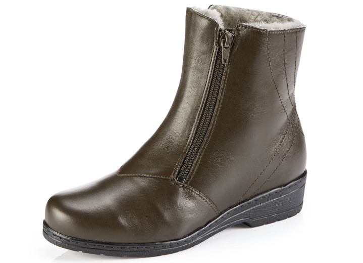 Stiefel & Stiefeletten - ELENA EDEN Stiefelette aus weichem Nappaleder Ansicht 7 Stiefel & Stiefeletten - ELENA EDEN Stiefelette aus weichem Nappaleder, in Größe 036 bis 042, in Farbe BEIGE Ansicht 7