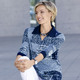 34-Arm - Poloshirt mit 3/4-langen Ärmeln in 3 Farben – Farbe MARINE-JEANSBLAU 34-Arm - Poloshirt mit 3/4-langen Ärmeln in 3 Farben, in Größe 038 bis 056, in Farbe SCHWARZ-GRAU