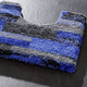 Badgarnituren - Badgarnitur in Supersoft-Qualität – Farbe BLAU – Ansicht 2 Badgarnituren - Badgarnitur in Supersoft-Qualität, in Größe 100 (Vorleger halbrund, 50/ 80 cm) bis 112 (WC-Deckelbezug, 47/ 50 cm), in Farbe TERRA – Farbe BLAU – Ansicht 2