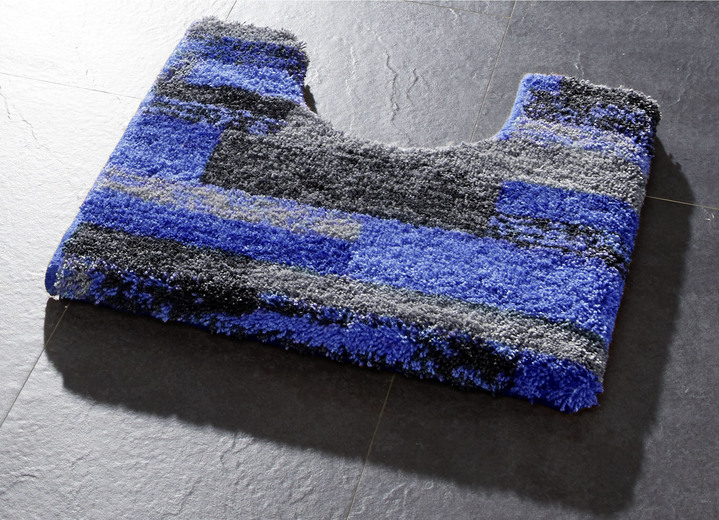 Badgarnituren - Badgarnitur in Supersoft-Qualität, in Größe 100 (Vorleger halbrund, 50/ 80 cm) bis 112 (WC-Deckelbezug, 47/ 50 cm), in Farbe GRÜN Ansicht 7