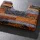 Badgarnituren - Badgarnitur in Supersoft-Qualität – Farbe TERRA – Ansicht 2 Badgarnituren - Badgarnitur in Supersoft-Qualität, in Größe 100 (Vorleger halbrund, 50/ 80 cm) bis 112 (WC-Deckelbezug, 47/ 50 cm), in Farbe TERRA – Farbe TERRA – Ansicht 2