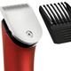 - Rasierer & Haarschneider 2-in-1, in Farbe ROT-SCHWARZ-SILBER – Farbe ROT-SCHWARZ-SILBER – Ansicht 2
