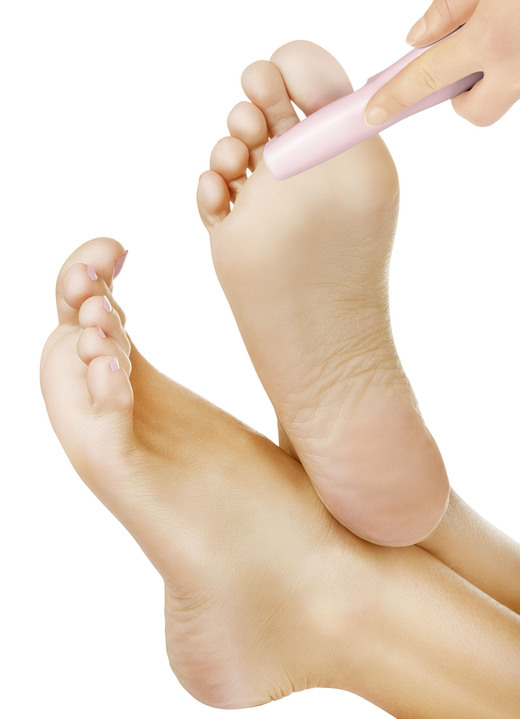 - Ergonomischer Hornhautentferner, in Farbe ROSA Ansicht 2