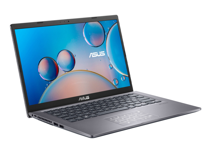 - Asus Vivobook 14. Notebook mit 14“ (35,6 cm) großem FHD-Display, in Farbe ANTHRAZIT Ansicht 3