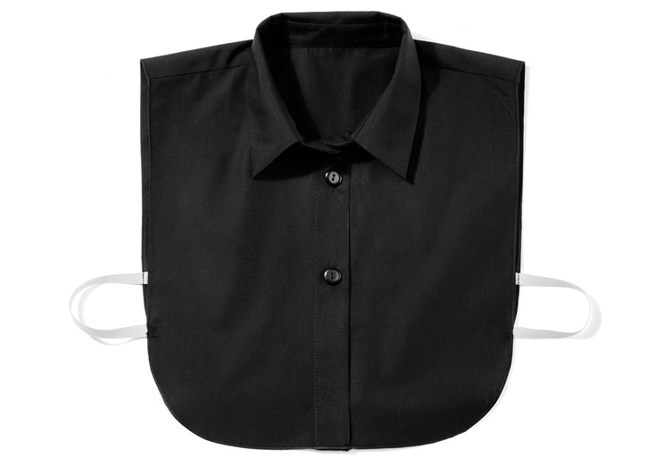 Kurzarm - Klaus Modelle, Damen-Blusenkragen, aus feinem Popeline, in Größe 1 (38-42) bis 3 (48-52), in Farbe WEISS Ansicht 7