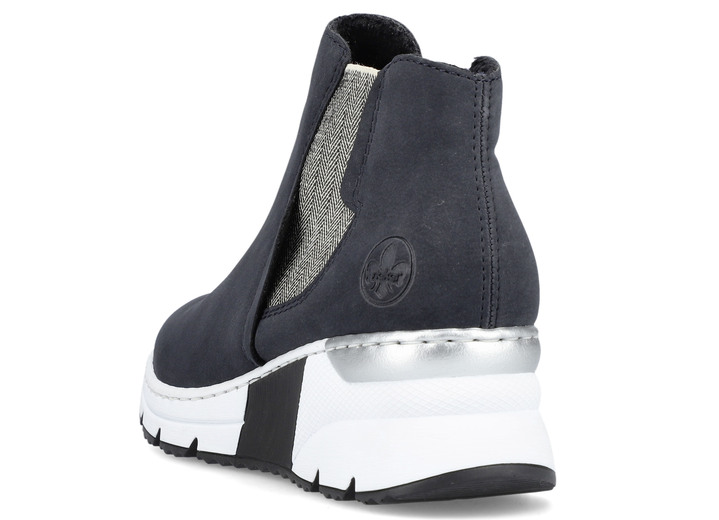 Rieker - Rieker, modische Damen-Boots, Weite G, mit Reißverschluss, in Größe 036 bis 042, in Farbe DUNKELBLAU Ansicht 3