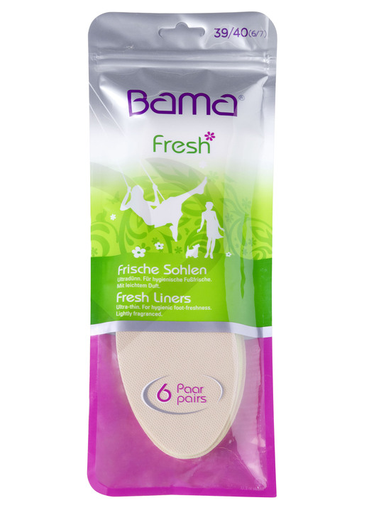 - BAMA Fresh Einlegesohlen, in Größe 001 bis 004, in Farbe BEIGE/GRÜN Ansicht 2