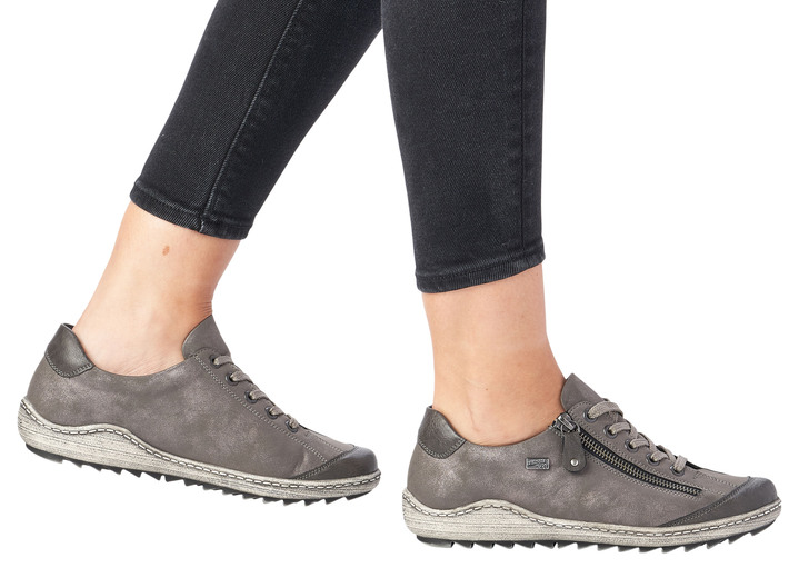 Slipper & Schnürschuhe - Remonte, bequeme Damen-Sneaker, Weite G, mit herausnehmbarem Fußbett Ansicht 23 Slipper & Schnürschuhe - Remonte, bequeme Damen-Sneaker, Weite G, mit herausnehmbarem Fußbett, in Größe 036 bis 042, in Farbe SCHWARZ-BRAUN Ansicht 23