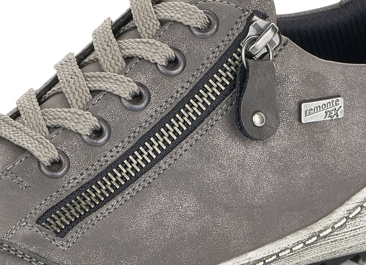 Slipper & Schnürschuhe - Remonte, bequeme Damen-Sneaker, Weite G, mit herausnehmbarem Fußbett Ansicht 21 Slipper & Schnürschuhe - Remonte, bequeme Damen-Sneaker, Weite G, mit herausnehmbarem Fußbett, in Größe 036 bis 042, in Farbe SCHWARZ-BRAUN Ansicht 21