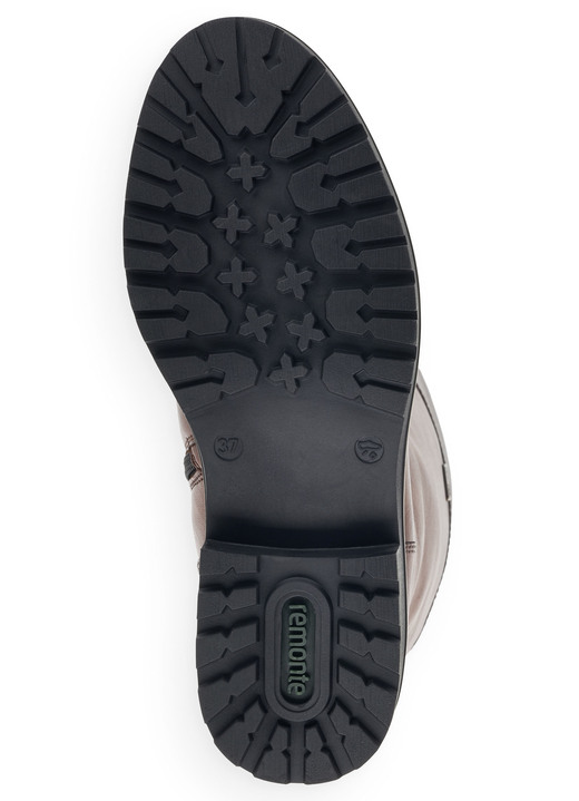 Stiefel & Stiefeletten - Remonte, gefütterte Damen-Stiefel, Winterschuhe, Weite G, mit Reißverschluss Ansicht 14 Stiefel & Stiefeletten - Remonte, gefütterte Damen-Stiefel, Winterschuhe, Weite G, mit Reißverschluss, in Größe 036 bis 042, in Farbe SCHWARZ-MARONE Ansicht 14