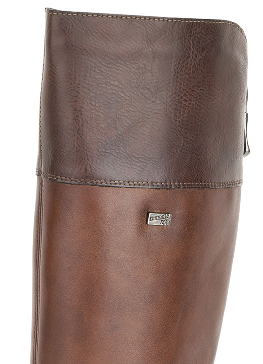 Stiefel & Stiefeletten - Remonte, gefütterte Damen-Stiefel, Winterschuhe, Weite G, mit Reißverschluss Ansicht 15 Stiefel & Stiefeletten - Remonte, gefütterte Damen-Stiefel, Winterschuhe, Weite G, mit Reißverschluss, in Größe 036 bis 042, in Farbe SCHWARZ-MARONE Ansicht 15