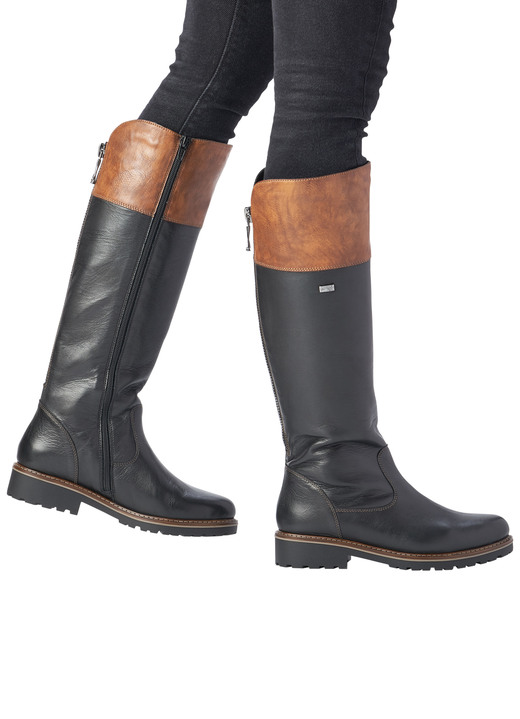 Stiefel & Stiefeletten - Remonte, gefütterte Damen-Stiefel, Winterschuhe, Weite G, mit Reißverschluss Ansicht 15 Stiefel & Stiefeletten - Remonte, gefütterte Damen-Stiefel, Winterschuhe, Weite G, mit Reißverschluss, in Größe 036 bis 042, in Farbe MARONE-MOKKA Ansicht 15