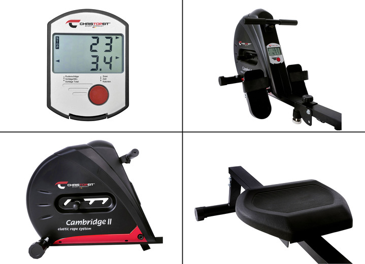 Fitness - Ruderzugmaschine Cambridge II von Christopeit Ansicht 3 Fitness - Ruderzugmaschine Cambridge II von Christopeit, in Farbe SCHWARZ Ansicht 3