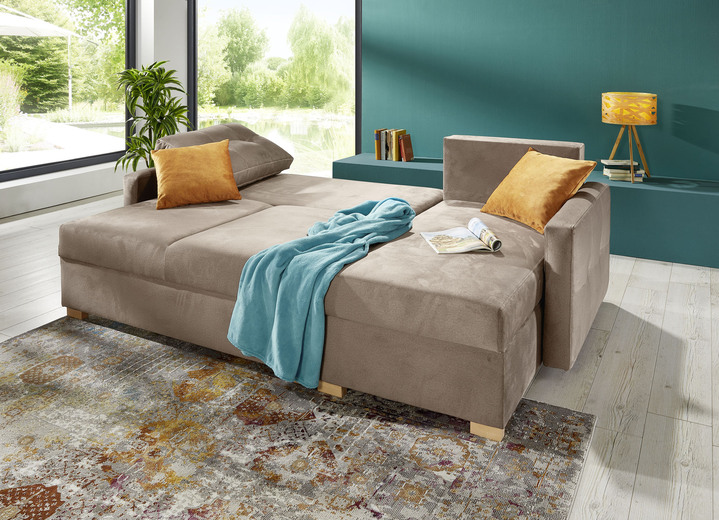 Polsterecken - Polsterecke mit Bettfunktion, in Farbe ANTHRAZIT Ansicht 9