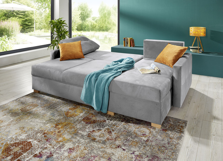 Polsterecken - Polsterecke mit Bettfunktion, in Farbe ANTHRAZIT Ansicht 6