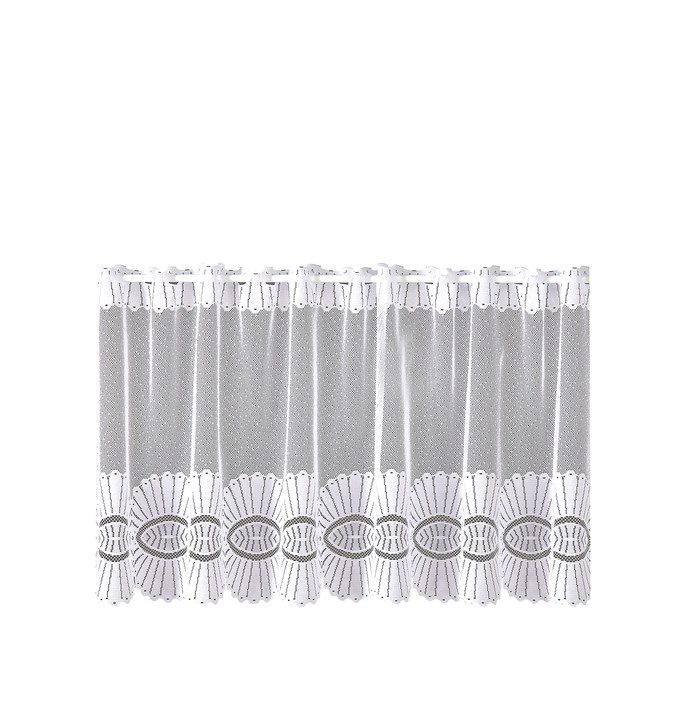 Kurzgardinen - Kurzstore mit Stangendurchzug Ansicht 5 Kurzgardinen - Kurzstore mit Stangendurchzug, in Größe 828 (H50xB145 cm) bis 889 (H78xB170 cm), in Farbe WEISS Ansicht 5