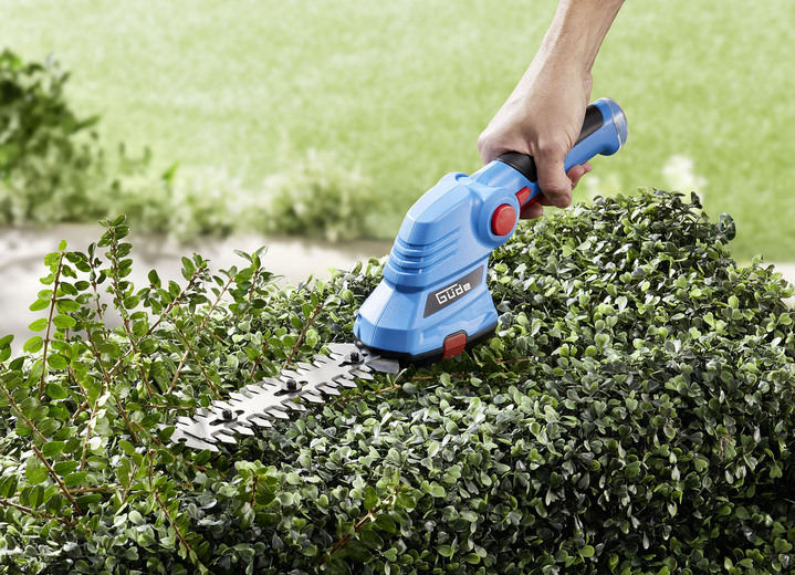 Garten - Akku-Gartenpflege-Set, in Farbe BLAU-SCHWARZ Ansicht 2