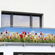 Sicht- & Sonnenschutz - Balkon-Bespannung mit eingearbeiteten Metall-Ösen – Farbe BUNT – Ansicht 1 Sicht- & Sonnenschutz - Balkon-Bespannung mit eingearbeiteten Metall-Ösen, in Farbe BUNT, in Ausführung Balkon-Bespannung Tulpenwiese – Farbe BUNT – Ansicht 1