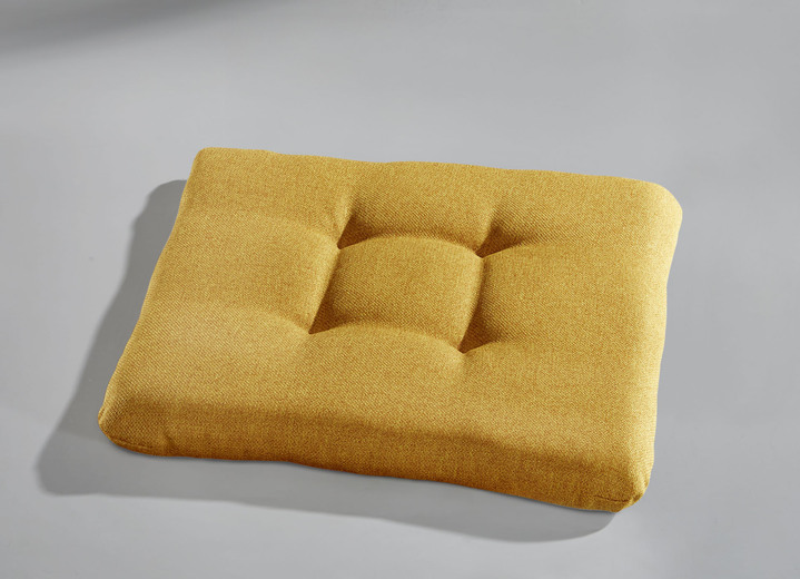 Kissen, Polster & Auflagen - Kombistarkes Sitzkissen, in Farbe GOLD Ansicht 1
