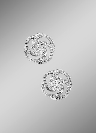 Ohrstecker mit Brillanten und Diamanten
