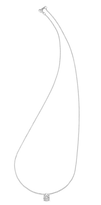 - Halskette mit Brillanten, in Farbe  Ansicht 2