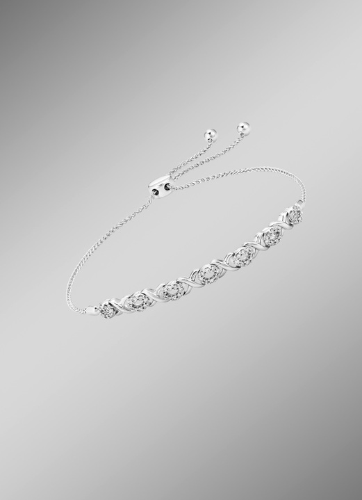 Armbänder - Armband mit Diamanten, in Farbe