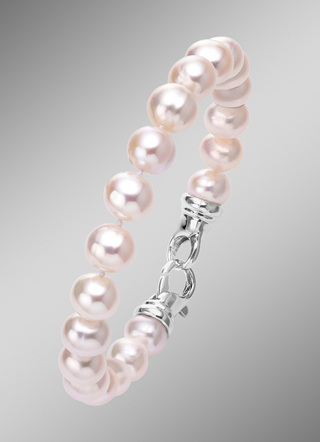 Armband mit Süßwasser-Zuchtperlen