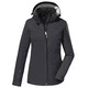 Funktionsjacken - Wasser- und winddichte Damen-Funktionsjacke – Farbe SCHWARZ – Ansicht 1 Funktionsjacken - Wasser- und winddichte Damen-Funktionsjacke, in Größe 036 bis 054, in Farbe DUNKELBLAU – Farbe SCHWARZ – Ansicht 1
