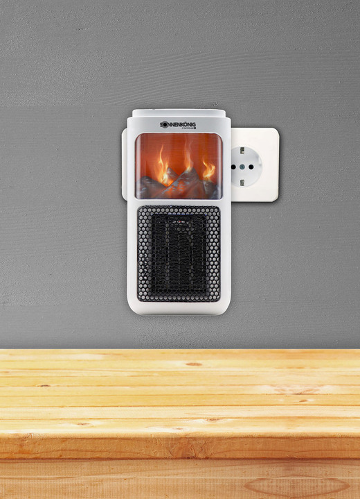 Sonnenkönig - Keramik-Heizgerät, in Farbe SCHWARZ-WEISS Ansicht 2