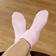 Gesundheitsstrümpfe - Bettsocken, 3 Paar, in Farbe PINK-HELLBLAU-LAVENDEL – Farbe PINK-HELLBLAU-LAVENDEL – Ansicht 3