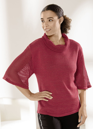 Pullover mit Glitzereffekten