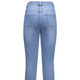 Hosen - Jeans mit floralen Lochstickereien und Strasssteinchen – Farbe HELLBLAU – Ansicht 2 Hosen - Jeans mit floralen Lochstickereien und Strasssteinchen, in Größe 017 bis 050, in Farbe HELLBLAU – Farbe HELLBLAU – Ansicht 2