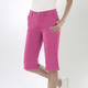 Jeans - Magic-Jeans-Bermudas – Farbe PINK – Ansicht 3 Jeans - Magic-Jeans-Bermudas, in Größe 034 bis 050, in Farbe ECRU – Farbe PINK – Ansicht 3
