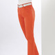 Hosen - Hose mit platzierten Biesen – Farbe ORANGE – Ansicht 3 Hosen - Hose mit platzierten Biesen, in Größe 018 bis 052, in Farbe ROYALBLAU – Farbe ORANGE – Ansicht 3