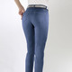 Hosen in Schlupfform - Magic-Jeans mit hohem Stretchanteil – Farbe JEANSBLAU – Ansicht 4 Hosen in Schlupfform - Magic-Jeans mit hohem Stretchanteil, in Größe 017 bis 054, in Farbe FLIEDER – Farbe JEANSBLAU – Ansicht 4