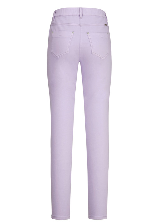Hosen in Schlupfform - Magic-Jeans mit hohem Stretchanteil Ansicht 2 Hosen in Schlupfform - Magic-Jeans mit hohem Stretchanteil, in Größe 017 bis 054, in Farbe FLIEDER Ansicht 2