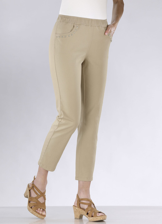 7/8-Hosen, Capris, Bermudas - Jeans in 7/8-Länge, in Größe 019 bis 058, in Farbe HELLBLAU Ansicht 6