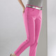 Hosen - Edel-Jeans mit effektvollen Strasssteinen – Farbe PINK – Ansicht 3 Hosen - Edel-Jeans mit effektvollen Strasssteinen, in Größe 017 bis 052, in Farbe PINK – Farbe PINK – Ansicht 3