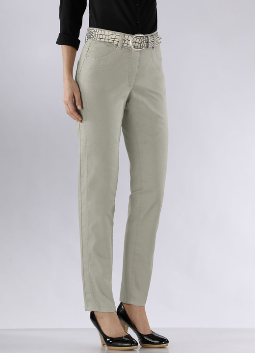 Hosen - Power-Stretch-Jeans Ansicht 3 Hosen - Power-Stretch-Jeans, in Größe 017 bis 092, in Farbe KHAKI Ansicht 3