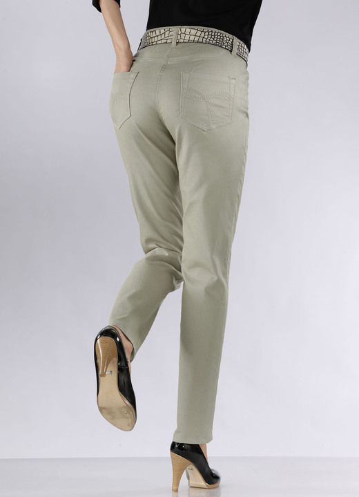 Hosen - Power-Stretch-Jeans Ansicht 4 Hosen - Power-Stretch-Jeans, in Größe 017 bis 092, in Farbe KHAKI Ansicht 4