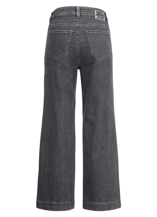 - Jeans-Culotte mit luftig-weitem Bein, in Größe 018 bis 054, in Farbe ANTHRAZIT Ansicht 2
