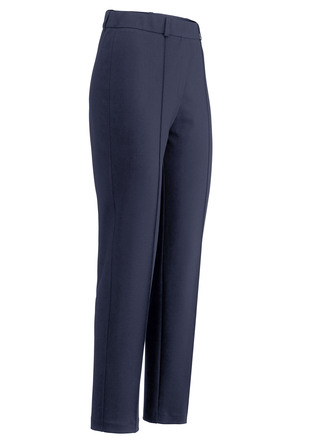 Jerseyhose mit abgesteppten Biesen