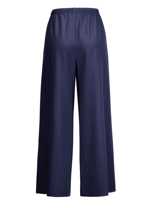 culotten - Pflegeleichte Culotte Ansicht 2 culotten - Pflegeleichte Culotte, in Größe 018 bis 054, in Farbe MARINE Ansicht 2