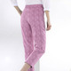 Hosen - Hose in aktueller Dessinierung – Farbe PINK-WEISS – Ansicht 4 Hosen - Hose in aktueller Dessinierung, in Größe 018 bis 052, in Farbe AZURBLAU-WEISS – Farbe PINK-WEISS – Ansicht 4