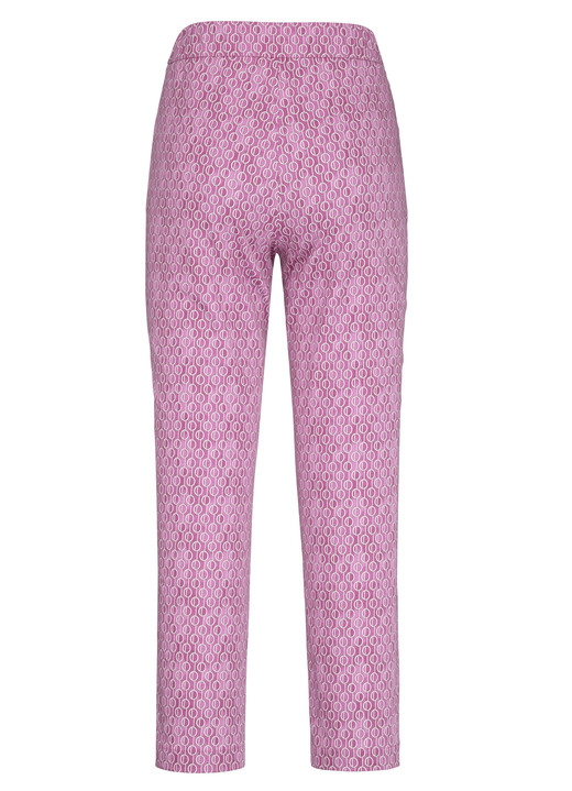 Hosen - Hose in aktueller Dessinierung Ansicht 6 Hosen - Hose in aktueller Dessinierung, in Größe 018 bis 052, in Farbe AZURBLAU-WEISS Ansicht 6