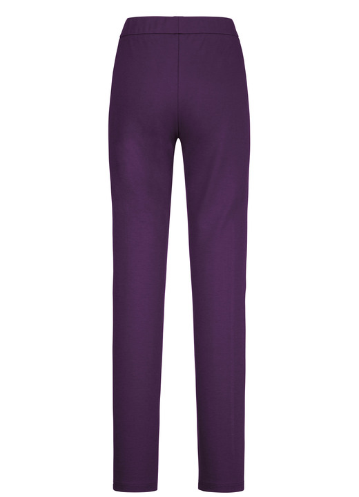 Hosen - Hose mit figurgünstiger Teilungsnaht Ansicht 16 Hosen - Hose mit figurgünstiger Teilungsnaht, in Größe 018 bis 054, in Farbe MOKKABRAUN Ansicht 16